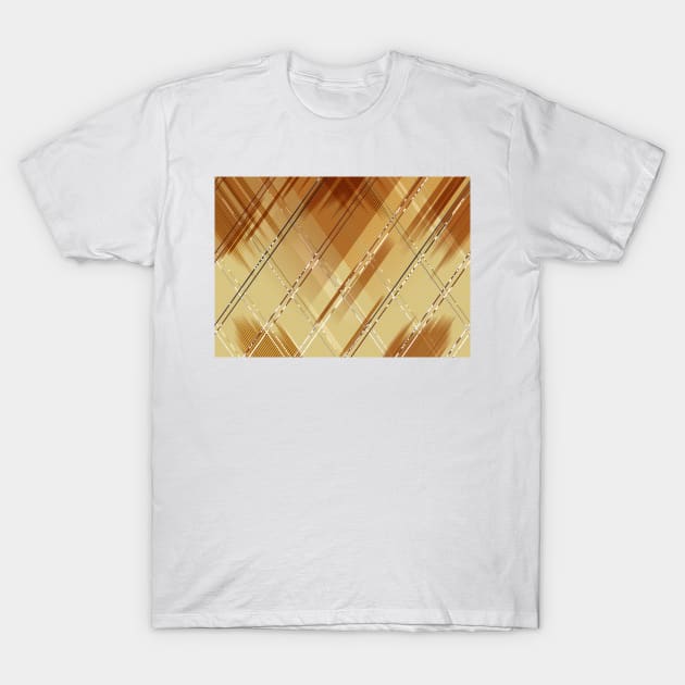 Diagonal stripes background 5 T-Shirt by B&K